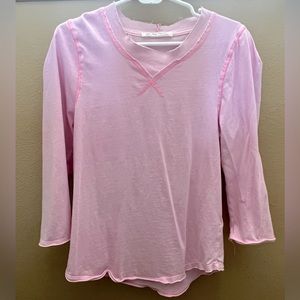 Free People We the Free Clover Puff Shoulder Top